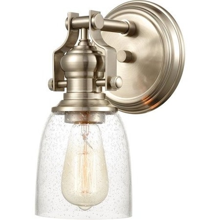 Chadwick 10'' High 1-Light Sconce - Satin Nickel